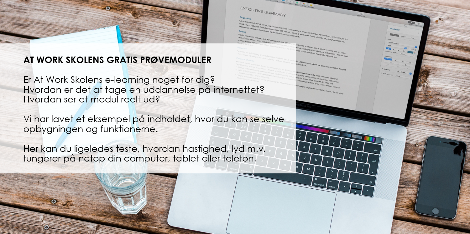 Gratis prøvemoduler